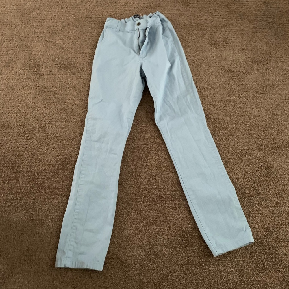 Powder blue kahaki pants